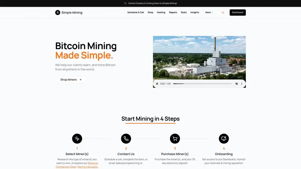 Simple Mining - Fintech Pilot